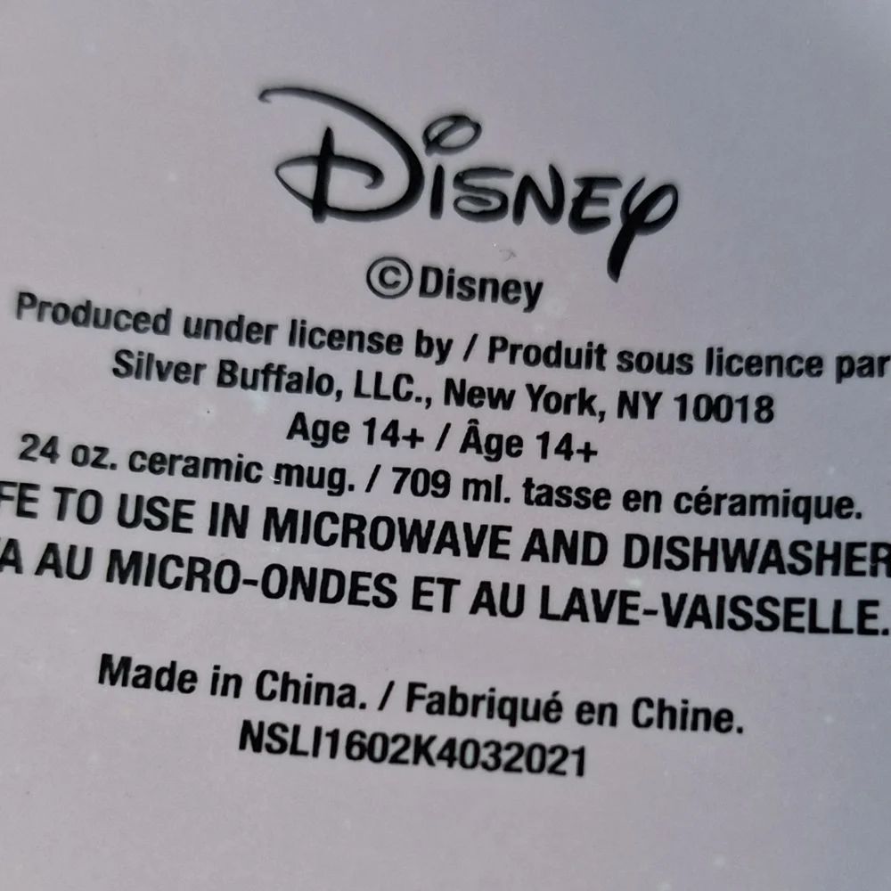 Disney Stitch Pink and Blue Mug